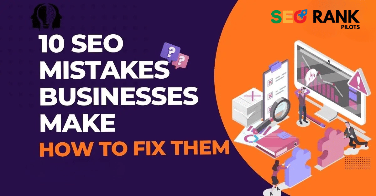 Top 10 SEO Mistakes Businesses Make (and How to Fix Them)